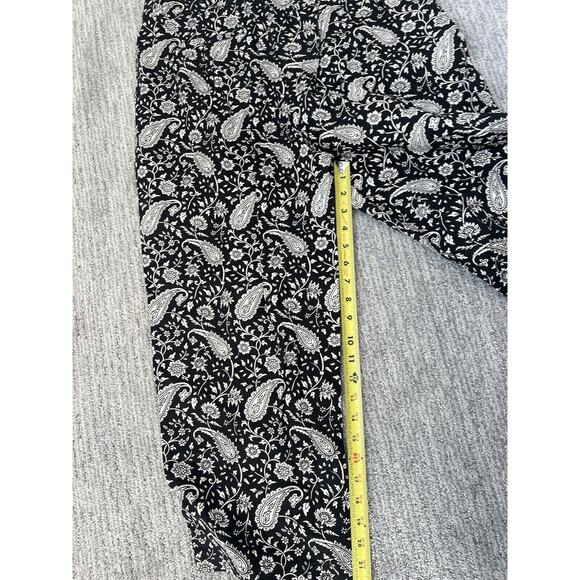 Revolve Cleobella Organic Dana Trouser, Wide Leg Cropped Paisley Pant, NWT SZ L - Picture 5 of 5